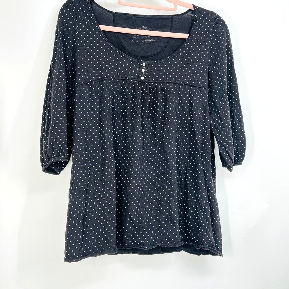 True VINTAGE Y2K Baby Doll Top Swiss Dot M/L  Coquette  CuteGoth Whimsitoth